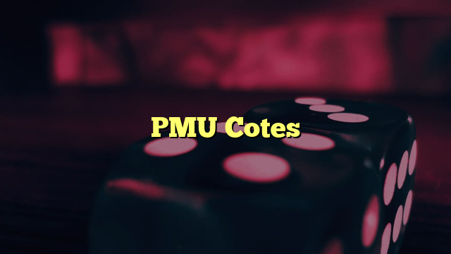 PMU Cotes