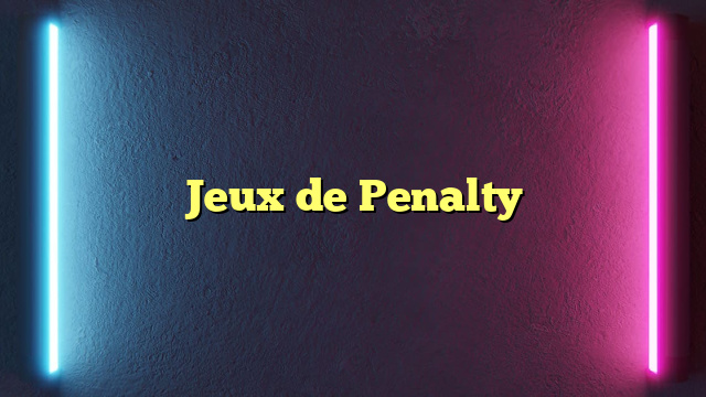 Jeux de Penalty