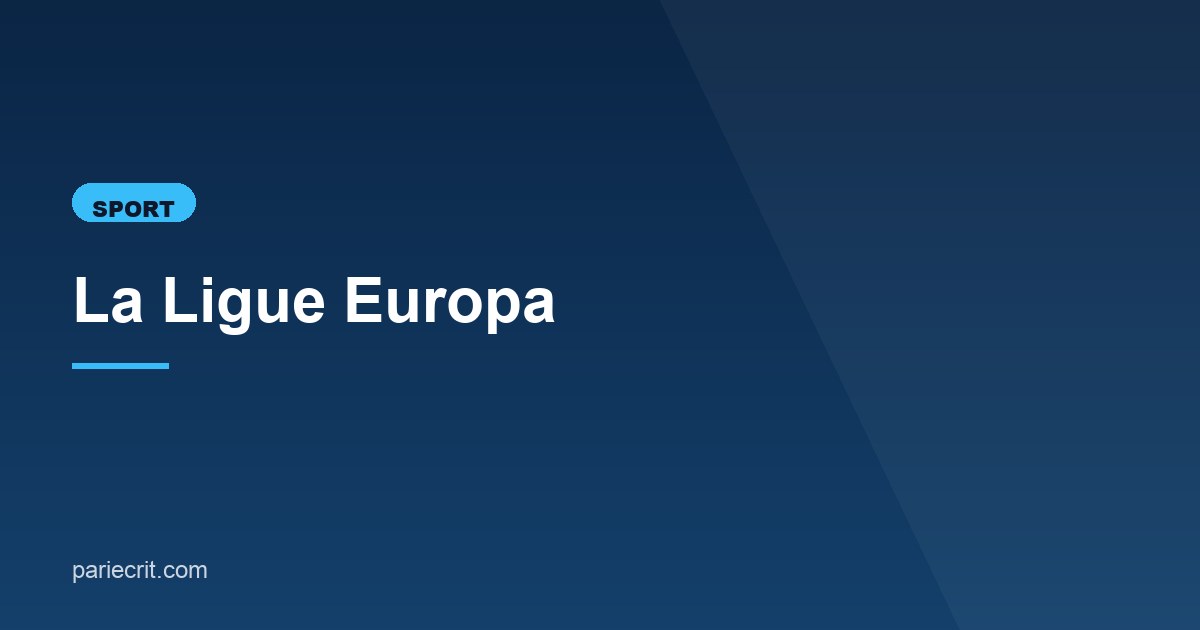 Illustration de l'article consacré à la Ligue Europa